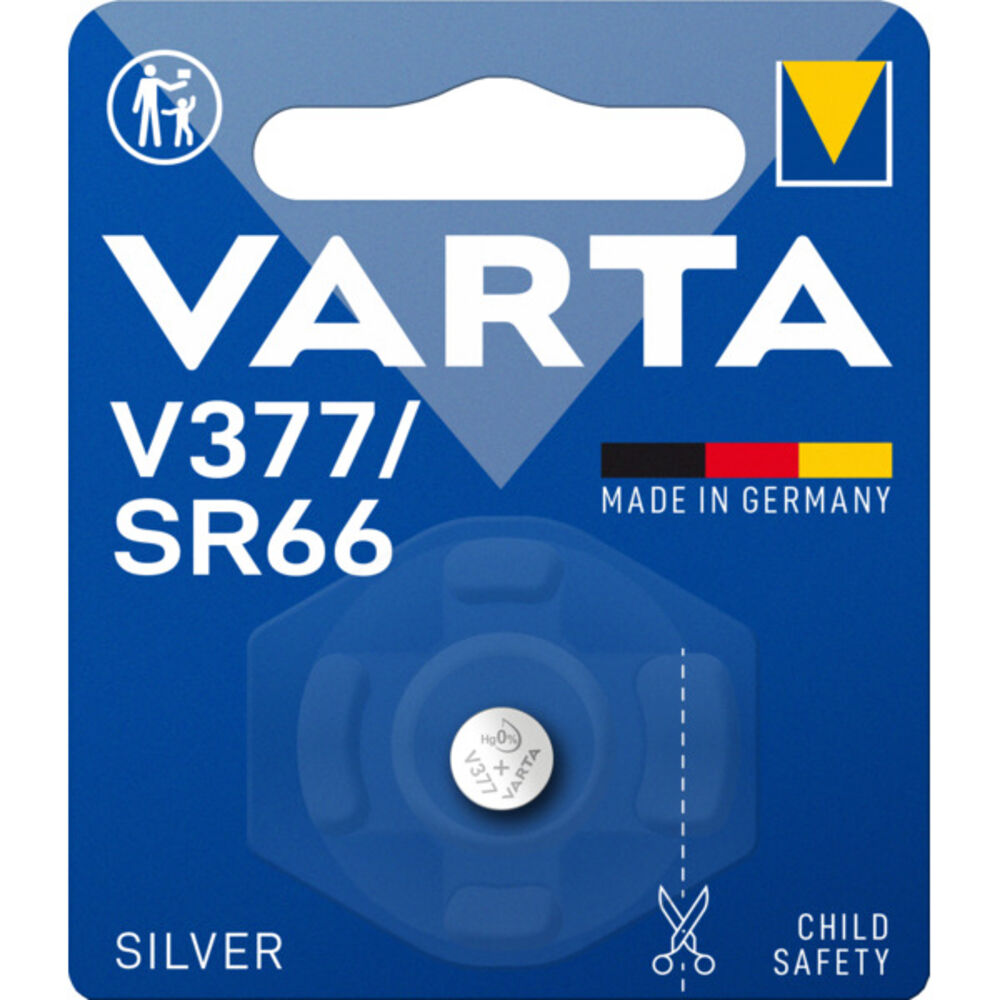 Varta Batteri Knappcellebatteri UR V377 SR66