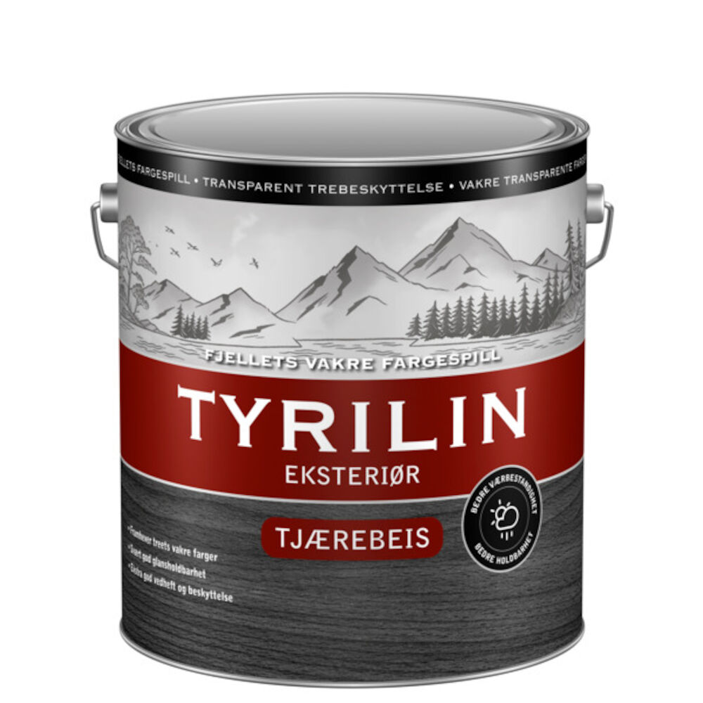 Tyrilin Tjærebeis 16 Mørk 10 l