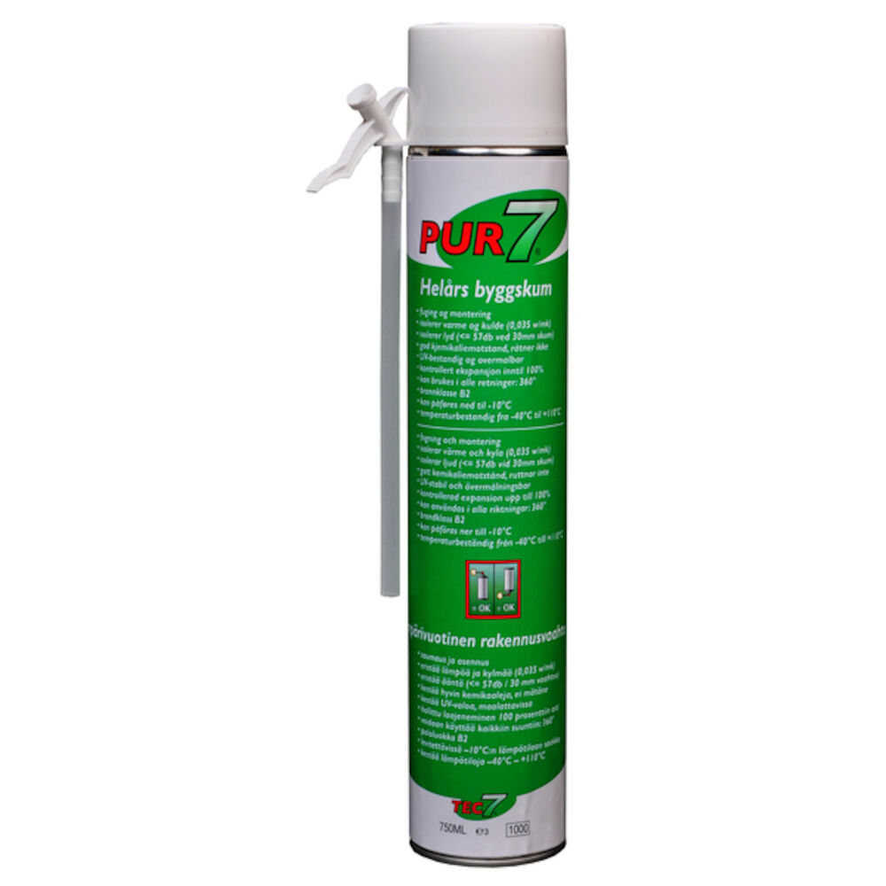 Relekta Pur 7 Byggskum 750 ml