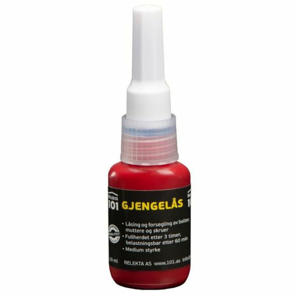 Relekta Låselim Gjengelås 101 10 ml