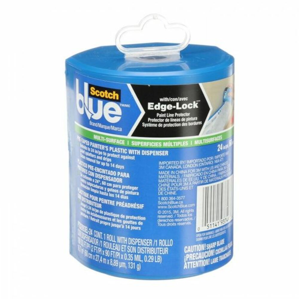 3M Scotch Hand-Masker Maskeringsfilm i Dispenser 60 cm x 27,4 m