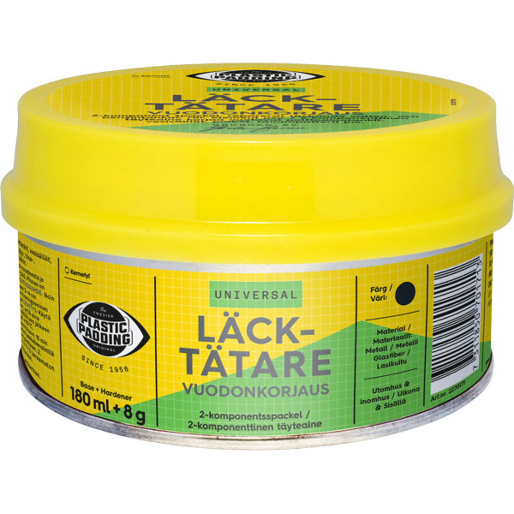 Plastic Padding Lecktetare Kitt - 180 ml