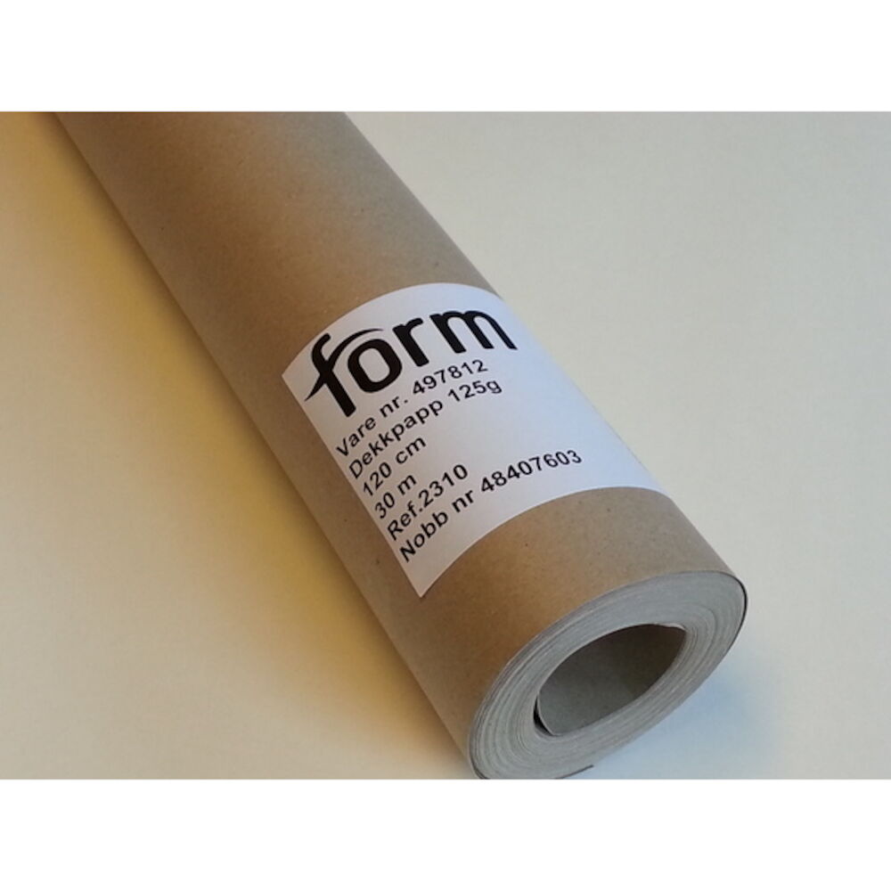 Form Dekkepapp 120 cm x 30 m