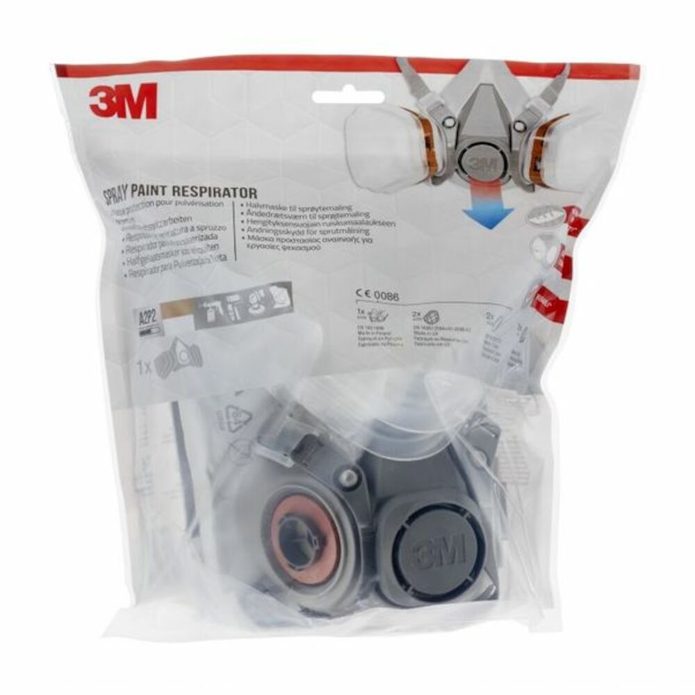 3M Halvmaske 6002C FFA2P2D