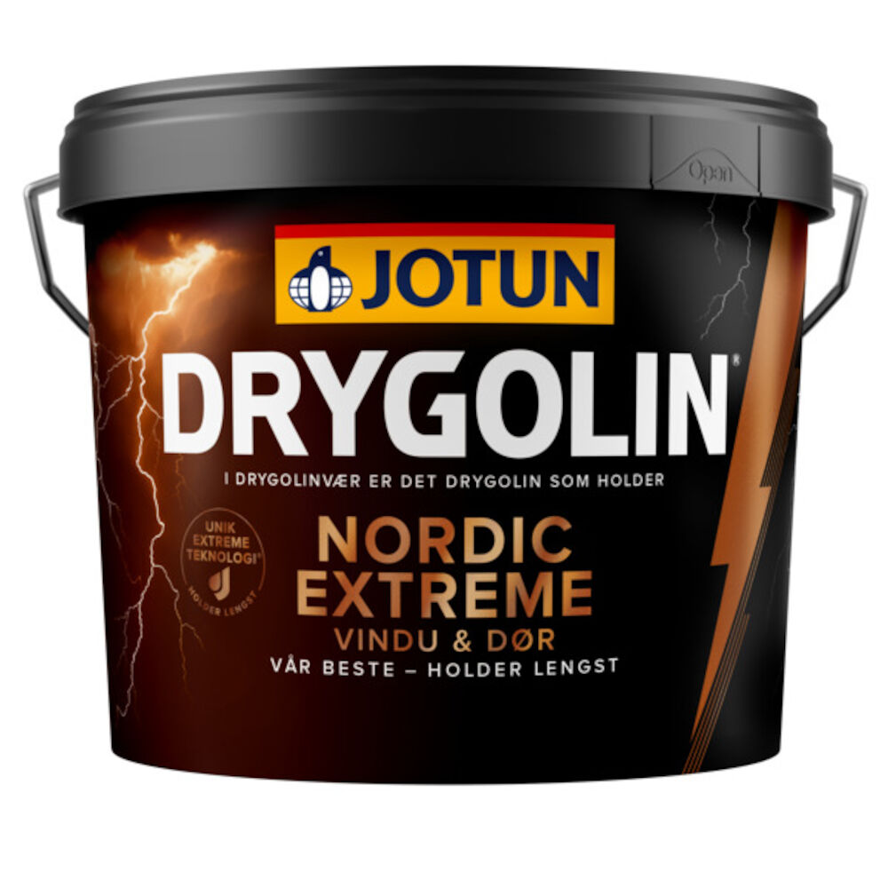 Drygolin Nordic Extreme Dør & Vindu - Hvit - base 2,7 l