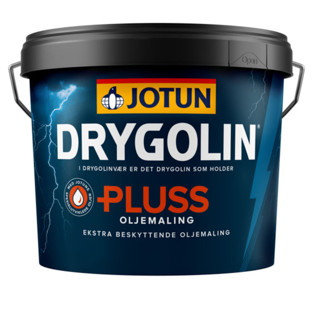 Drygolin Pluss Oljemaling Hvit 3 l
