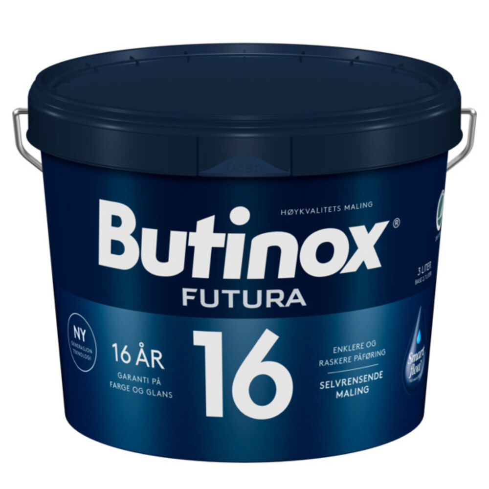 Butinox Futura 16 Hvit - base 2,7 l