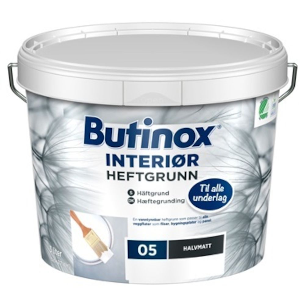 Butinox Interiør Heftgrunn 2,7 l