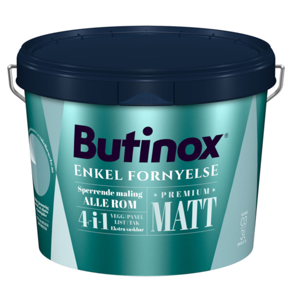 Butinox Alle Rom - B base Matt 2,7 l