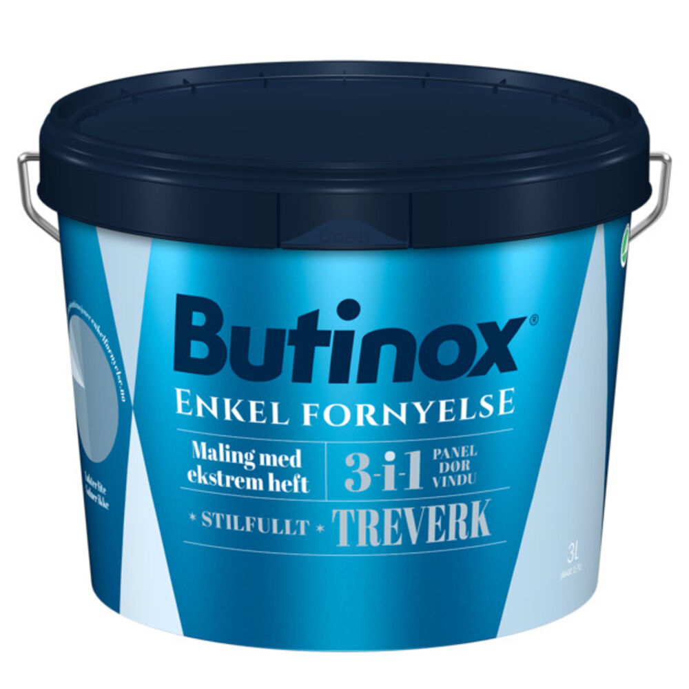 Butinox Stilfullt Treverk - A base Silkematt 2,7 l