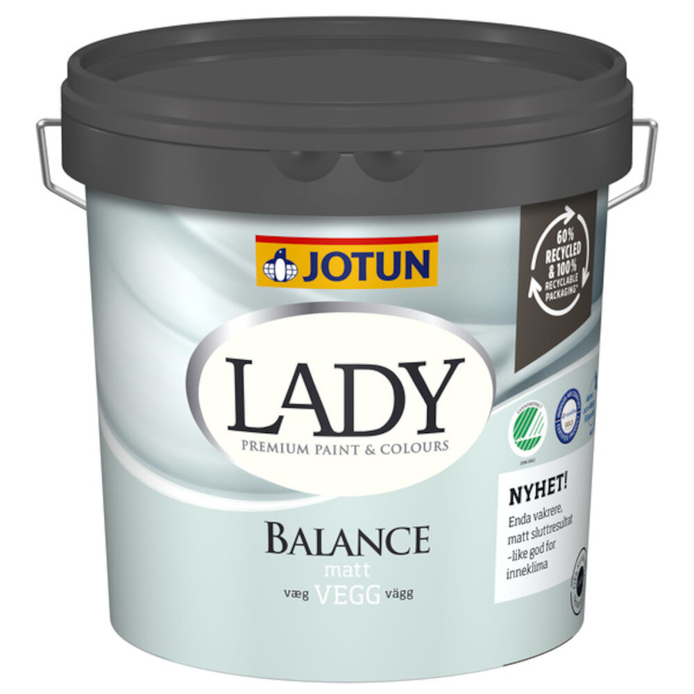 Lady Balance - Hvit base 2,7 l