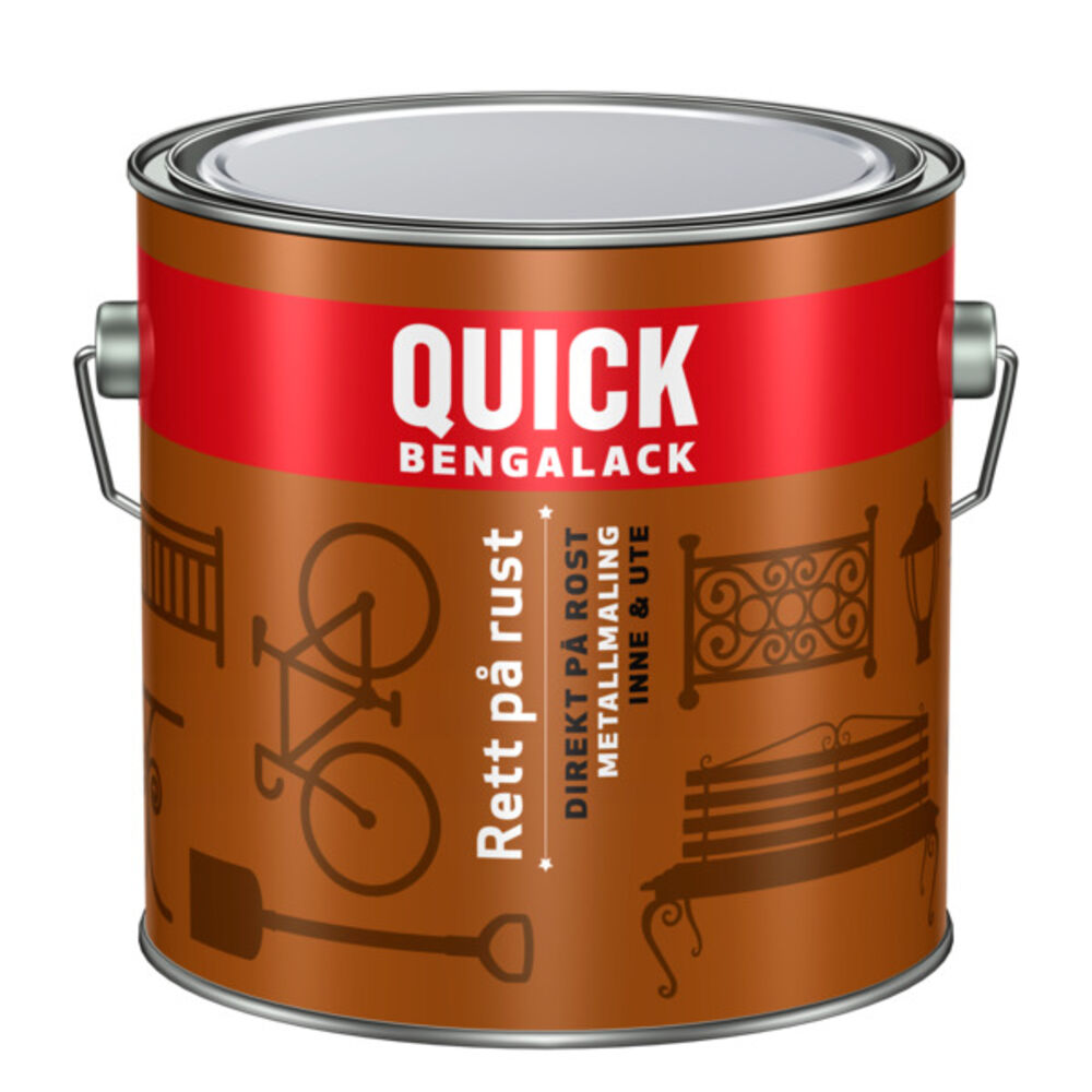 Quick Bengalack Rett På Rust C-Base 2,7 l