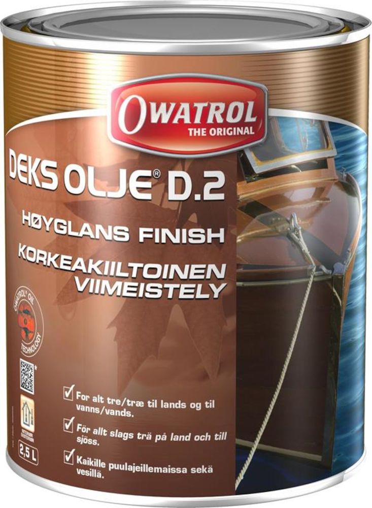 Owatrol Deks Olje D.2 1 l - Mal Proff