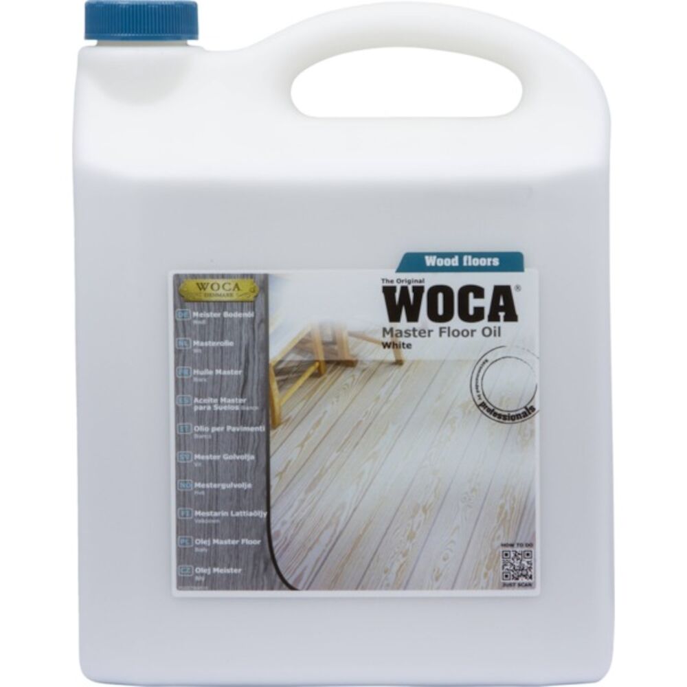 Woca Mestergulvolje Hvit 5 l