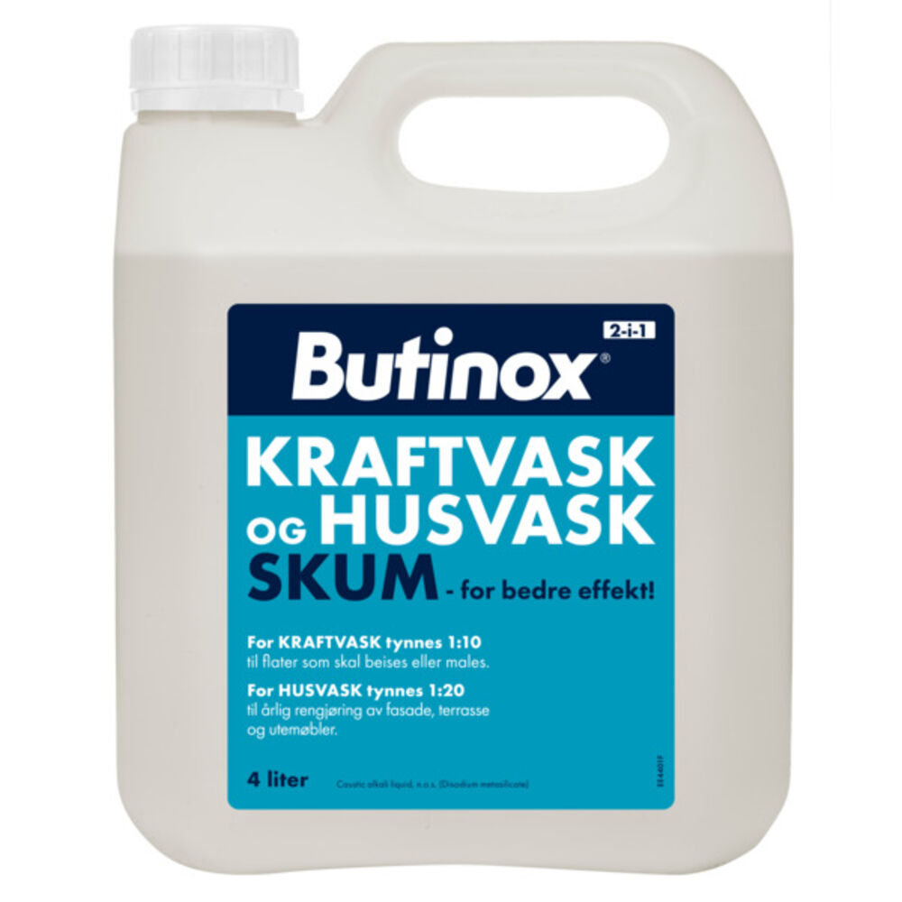 Butinox Kraftvask og Husvask Skum 4 l