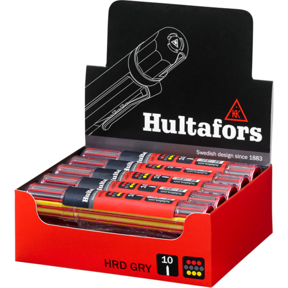 Hultafors Refill t/Merkeblyant Grafitt, Rød og Gul