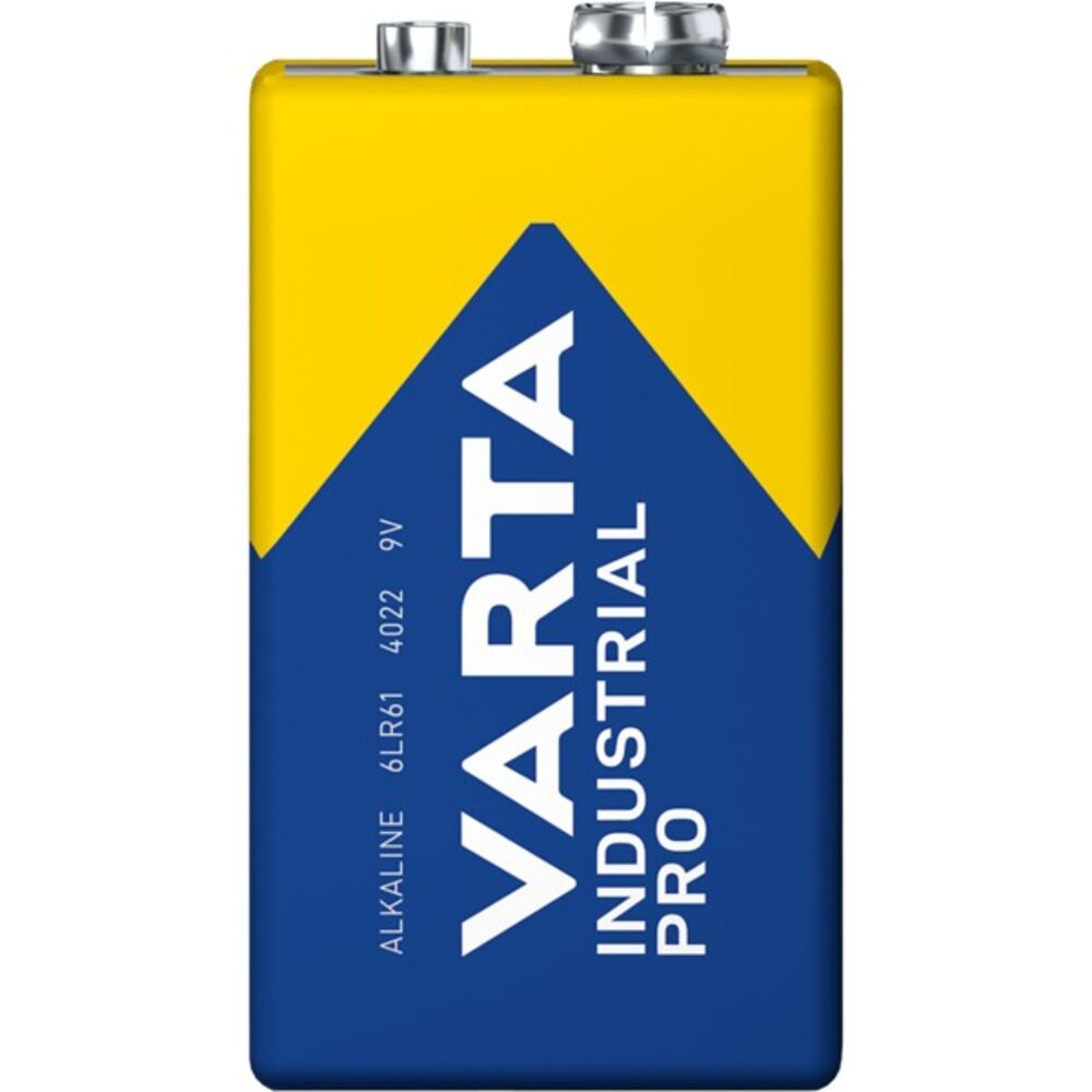 Varta Batteri Alkaline Industrial Pro 6Lr61/9V 20pk