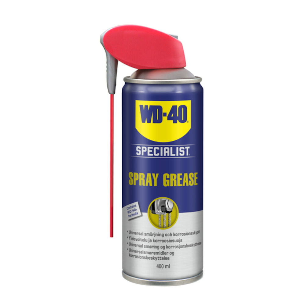 WD-40 Smørefett Long Lasting - 400 ml - Mal Proff