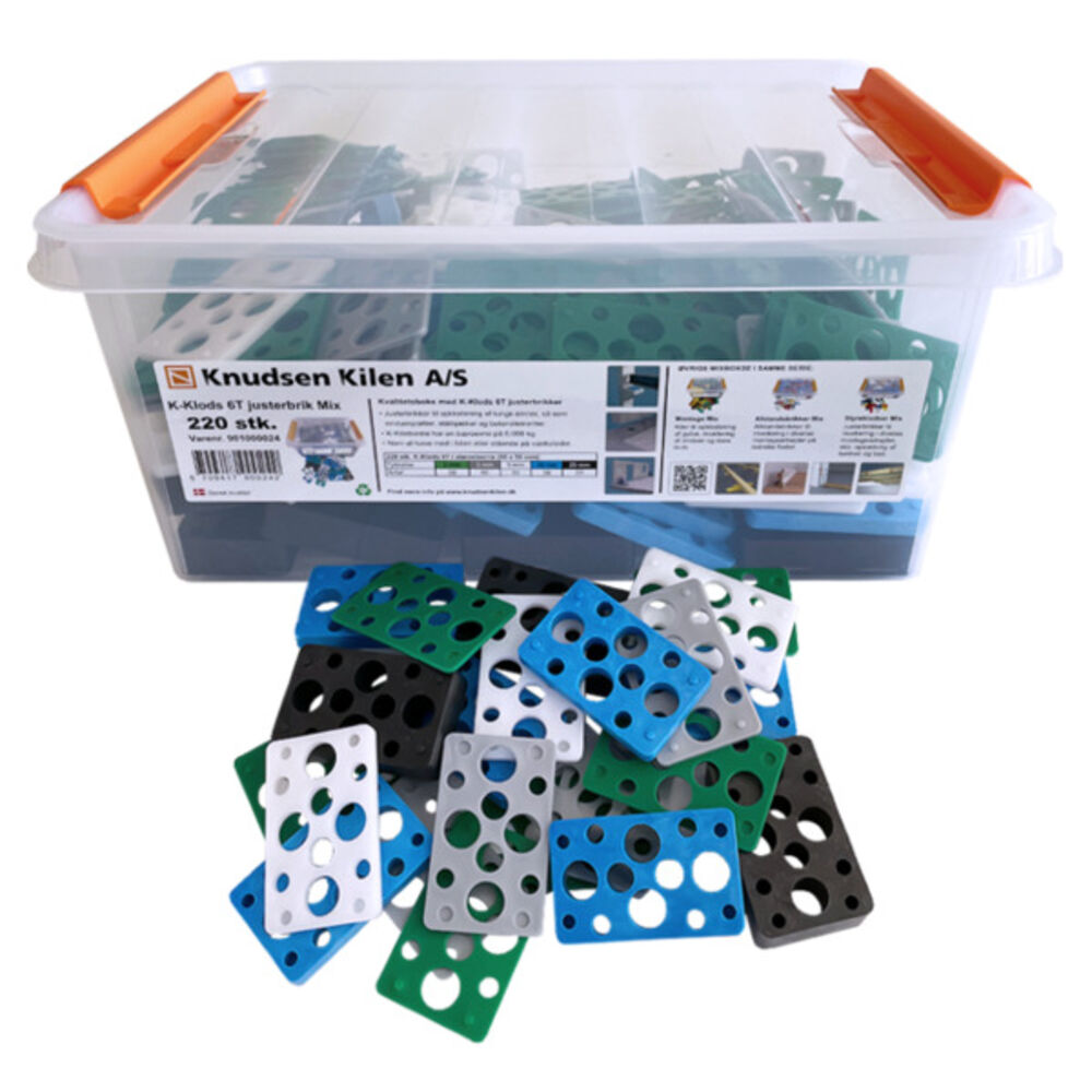 Knudsen Kilen K-Kloss 6T Avstandsklosser 220 stk