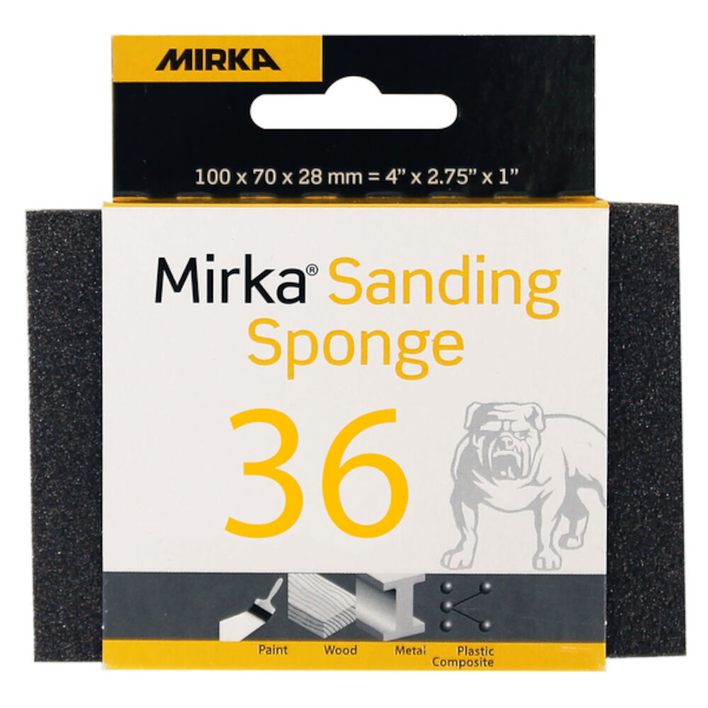 Mirka Slipesvamp 70 x 100 mm K 36