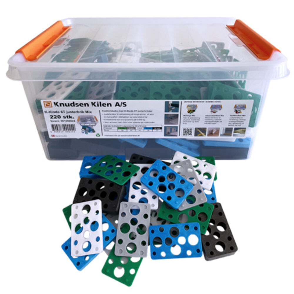 Knudsen Kilen K-Kloss 6T Avstandsklosser 220 stk