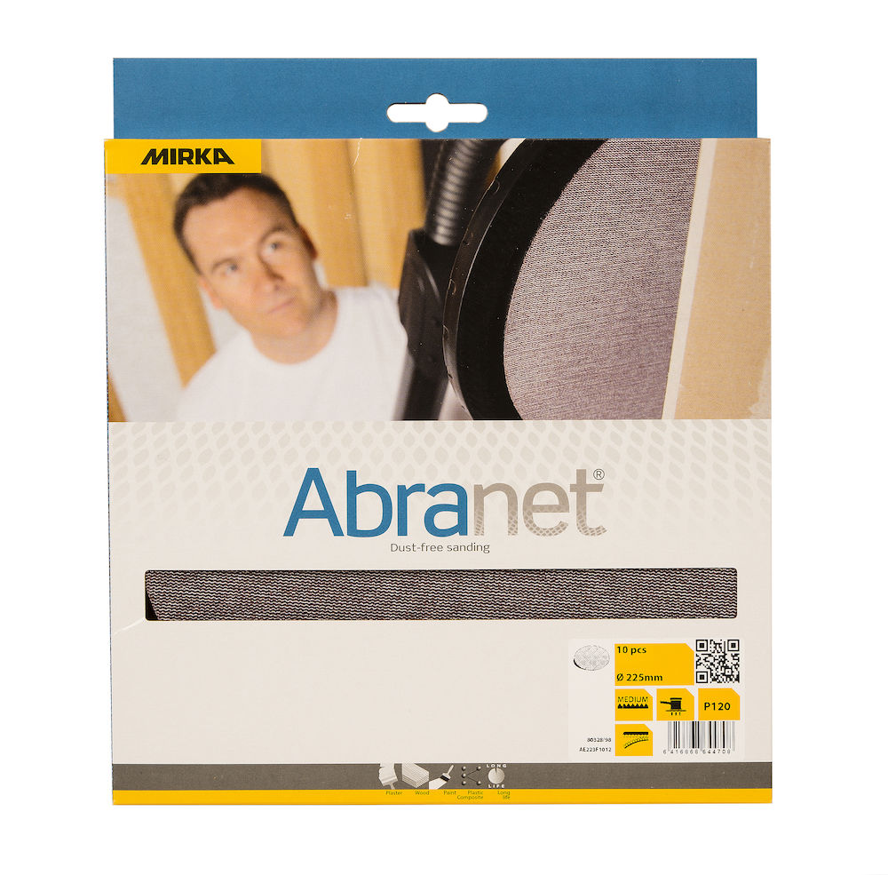 Mirka Abranet Slipenett Eco Rondell P120 225 mm