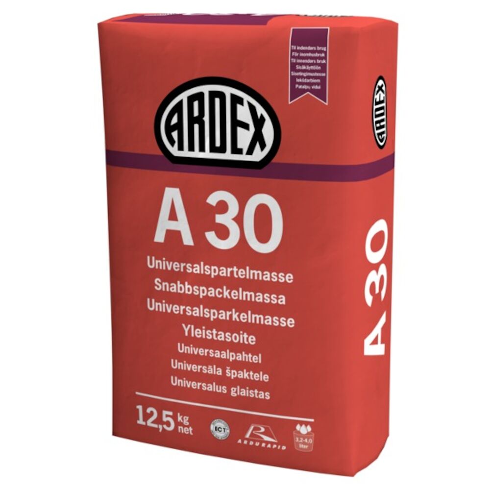 Ardex A30 Fin Gulvsparkel 12,5 kg