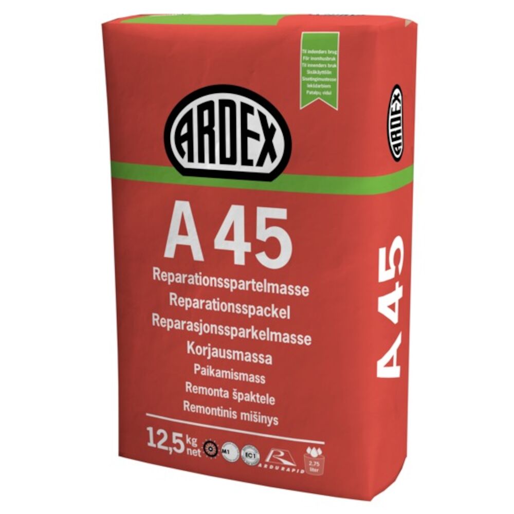 Ardex A45 Hurtig Grovsparkel 12,5 kg