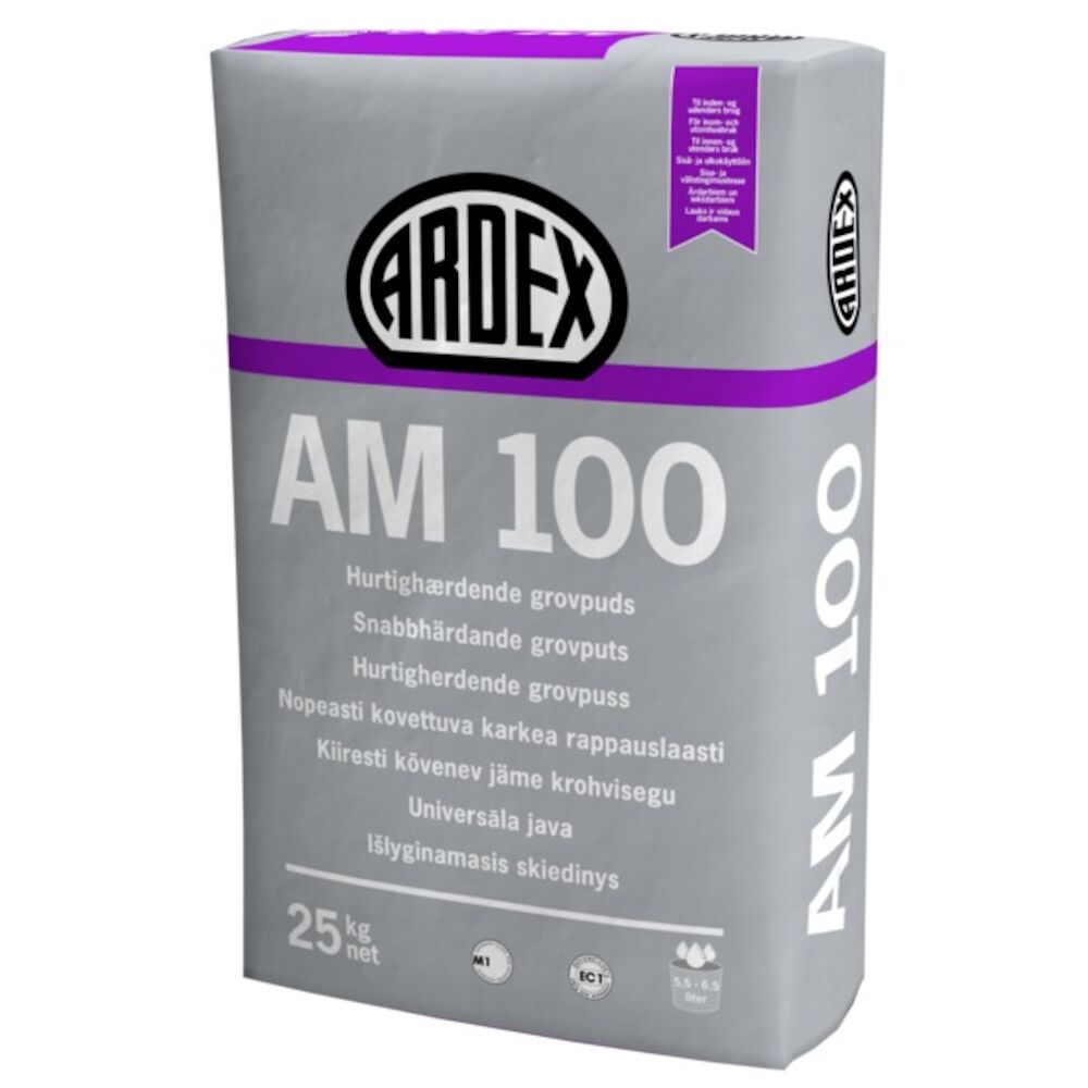 Ardex AM100 Hurtigpuss Betongmørtel 25 kg