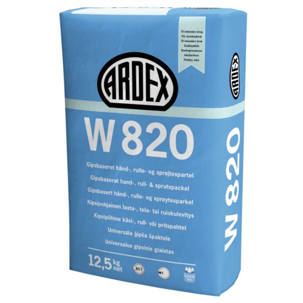 Ardex W820 Veggsparkel Gips 12,5 kg
