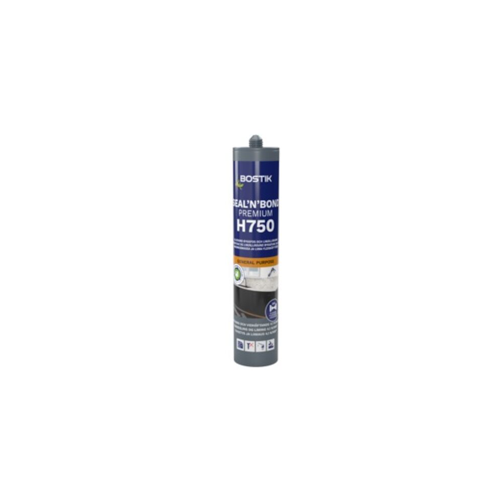 Bostik Monteringslim H750 Seal N Bond - Grå 290 ml