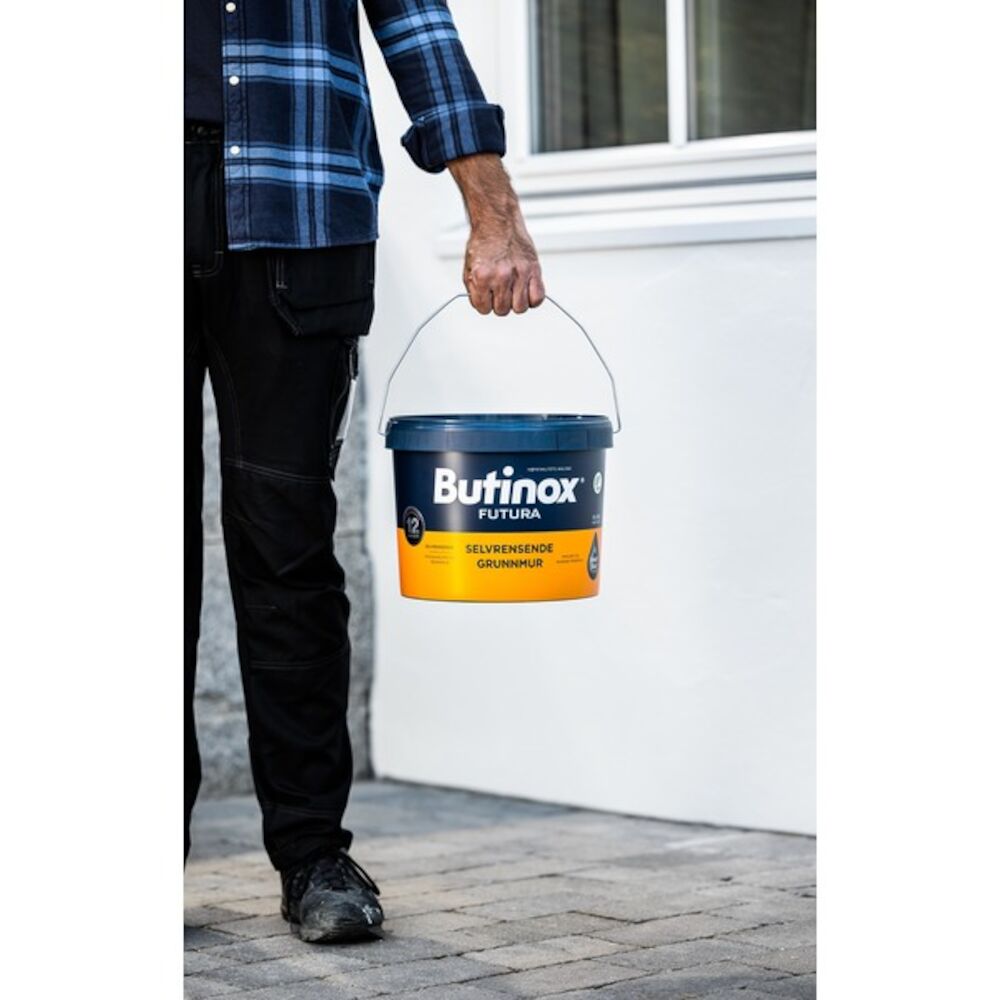 Butinox Futura Selvrensende Grunnmur - Hvit base 2,7 l