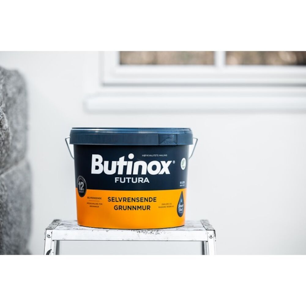 Butinox Futura Selvrensende Grunnmur - Hvit base 2,7 l