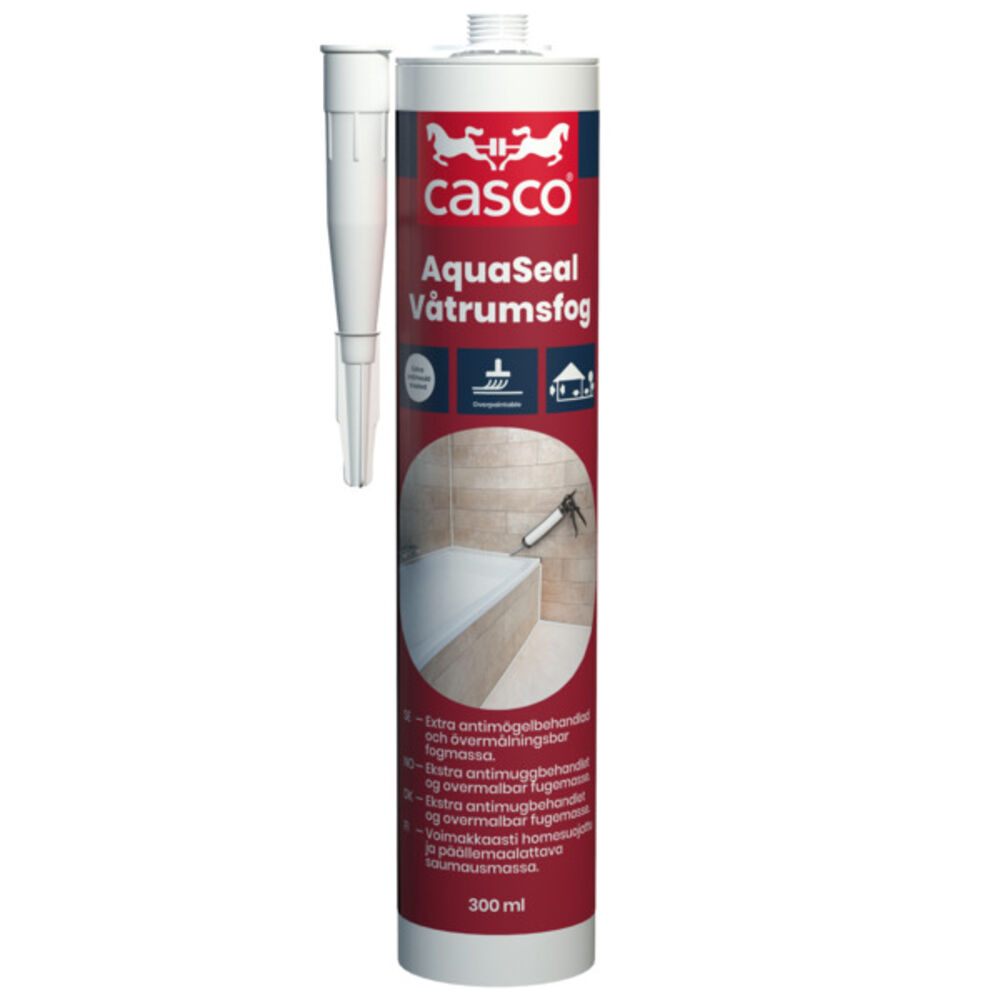 Casco Aqua Seal Fugemasse Grå 300 ml