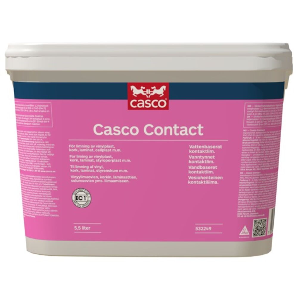 Casco Contact Vannbasert Kontaktlim 5,5 l