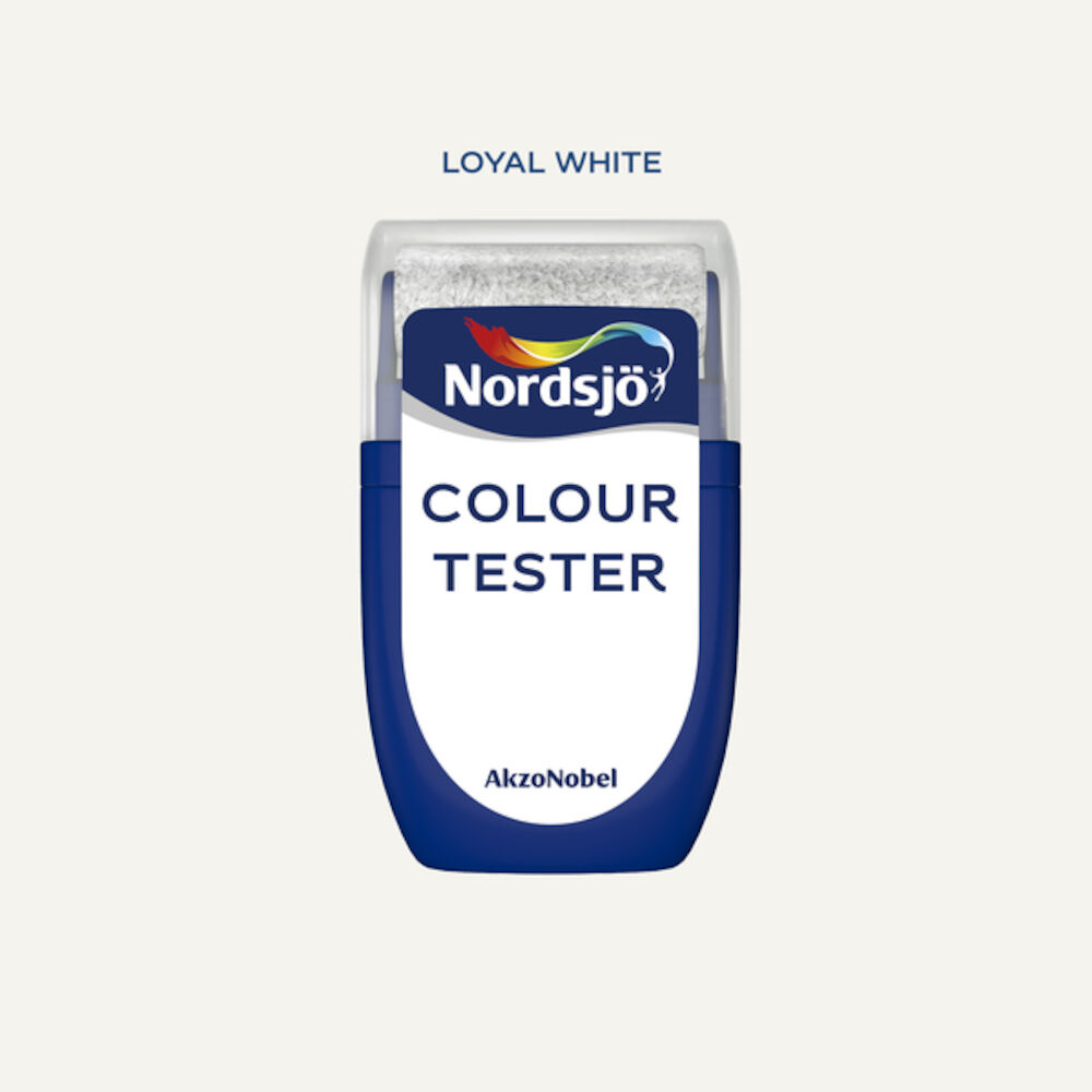 Nordsjö Fargetester - Loyal White - 30 ml