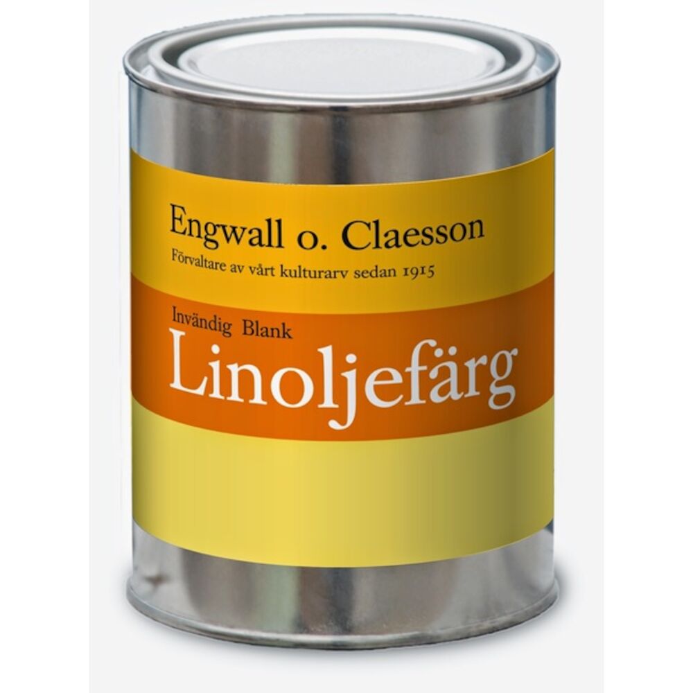 Linoljemaling Innvendig Blank Hvit - 1 l