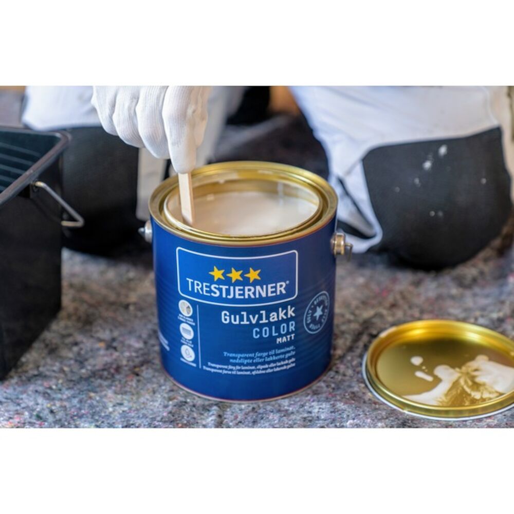Trestjerner Gulvlakk Color - Klar base 2,7 l