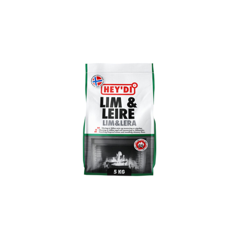 Heydi Lim og Leire Mørtel - 5kg