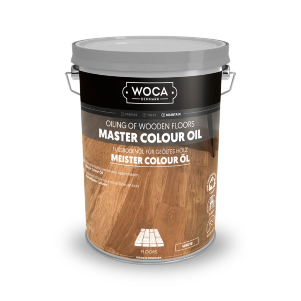 Woca Mestergulvolje Hvit 5 l