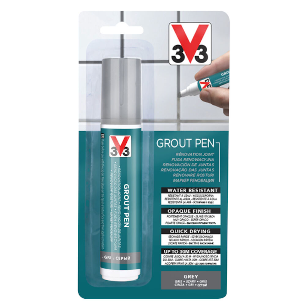 Liberon Fugepenn V33 - Grå 15 ml