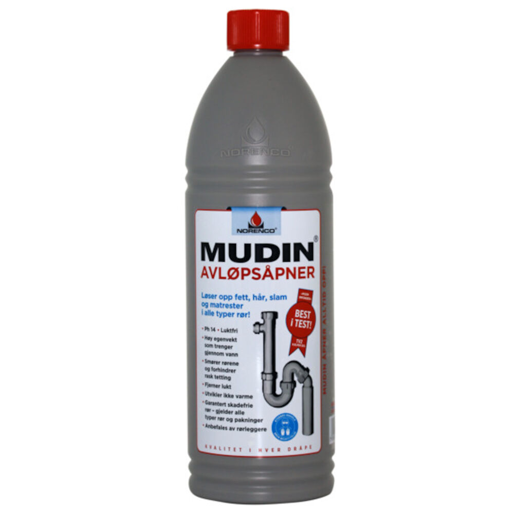 Norenco Mudin Avløpsåpner 1l