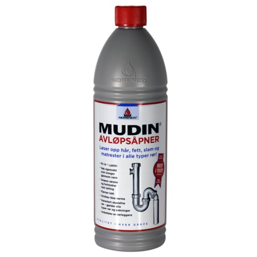 Norenco Mudin Avløpsåpner 1l