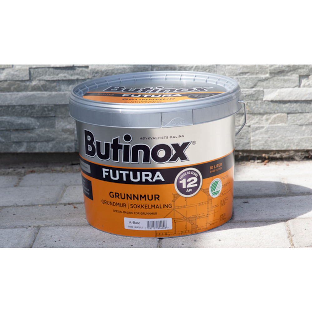 Butinox Futura Grunnmursmaling Hvit 3 l