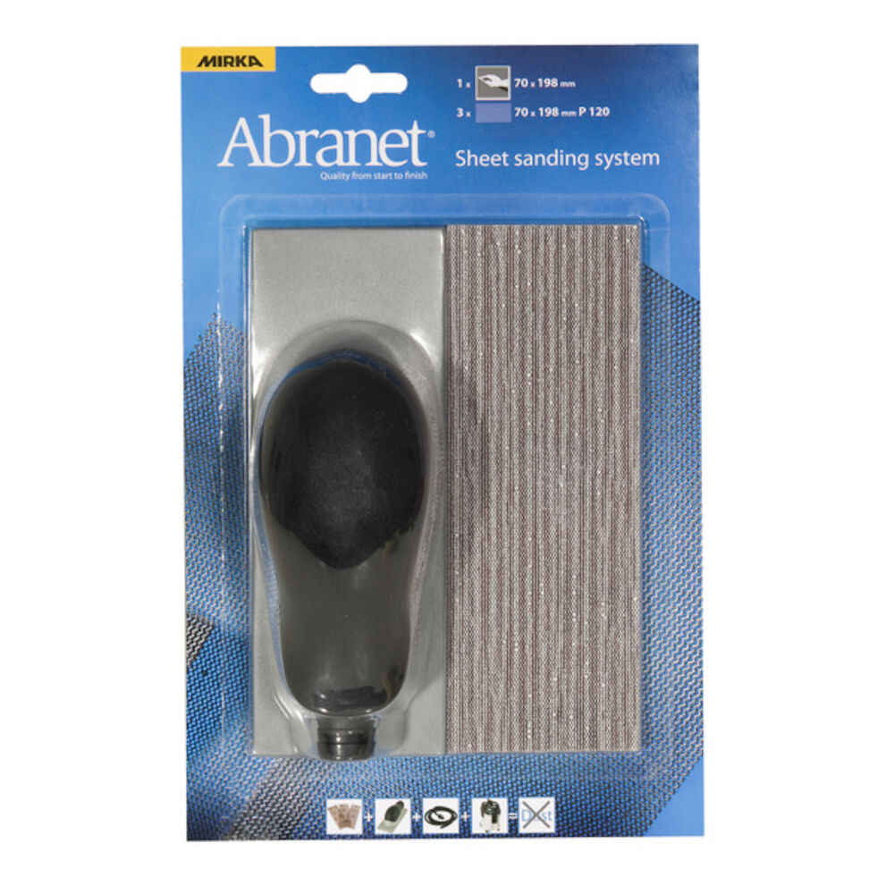 Mirka Håndslipekloss Abranet 70 x 198 mm