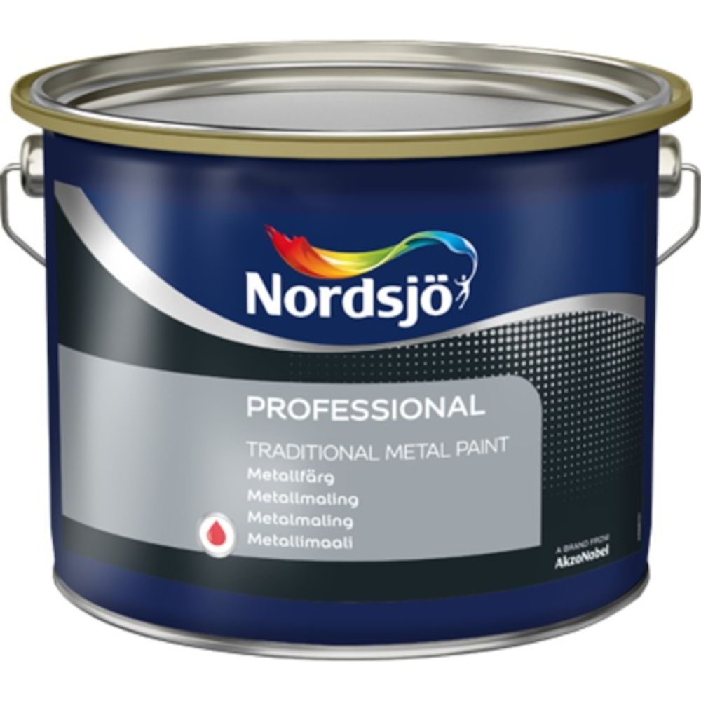Nordsjø Pro Traditional Metall Paint White 1 l