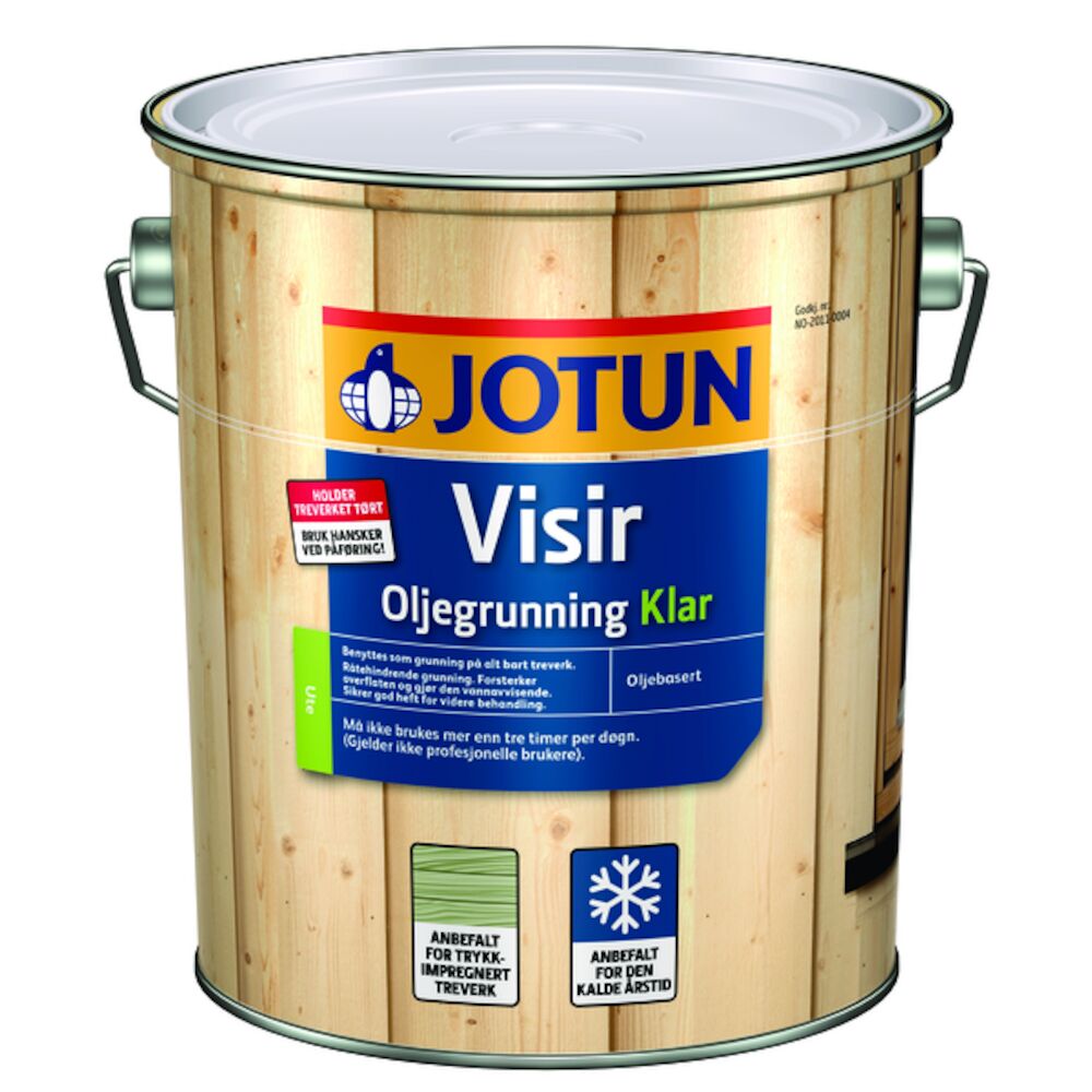 Visir Oljegrunning Klar 2,7 l