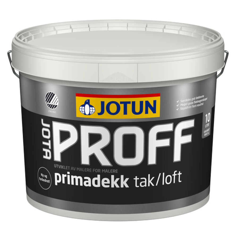Jotaproff Primadekk Tak  Eggehvit 0502 - Y 10 l
