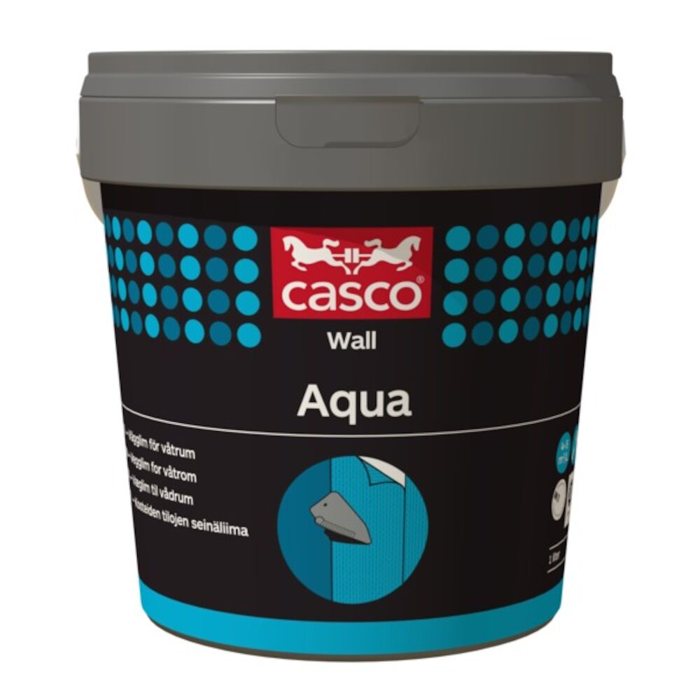 Casco Aqua Våtromslim Vegg 1 l