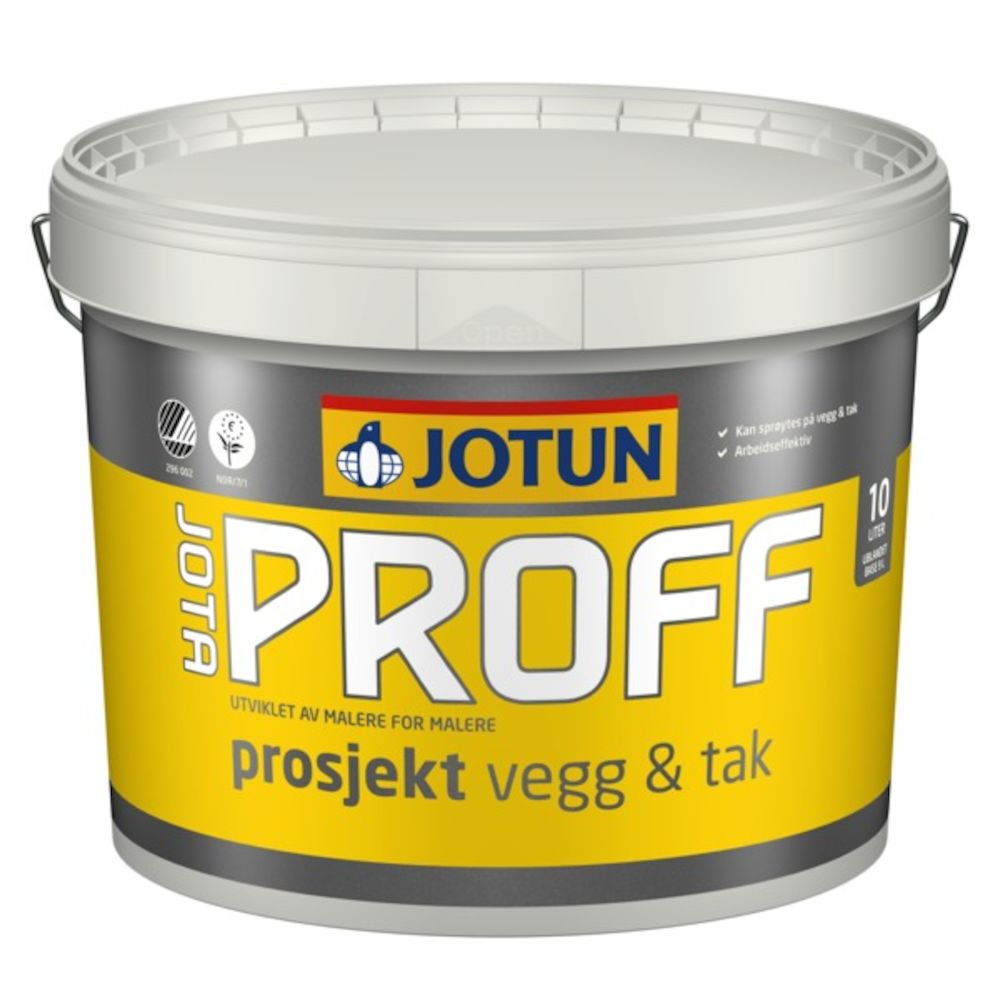 Jotaproff Prosjekt Vegg og Tak S0502-Y 10 l
